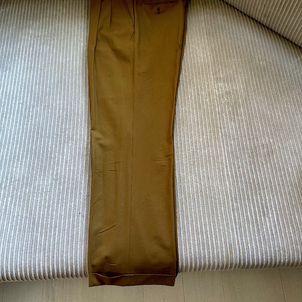 Light Dream Colored Dress slacks Made in Italy